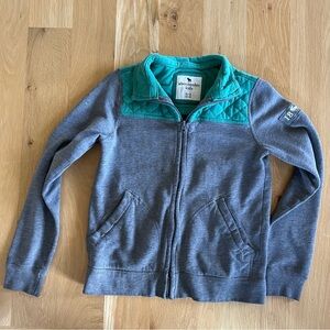 ABERCROMBIE KIDS zip up sweater/ top boys (Size 11/12)